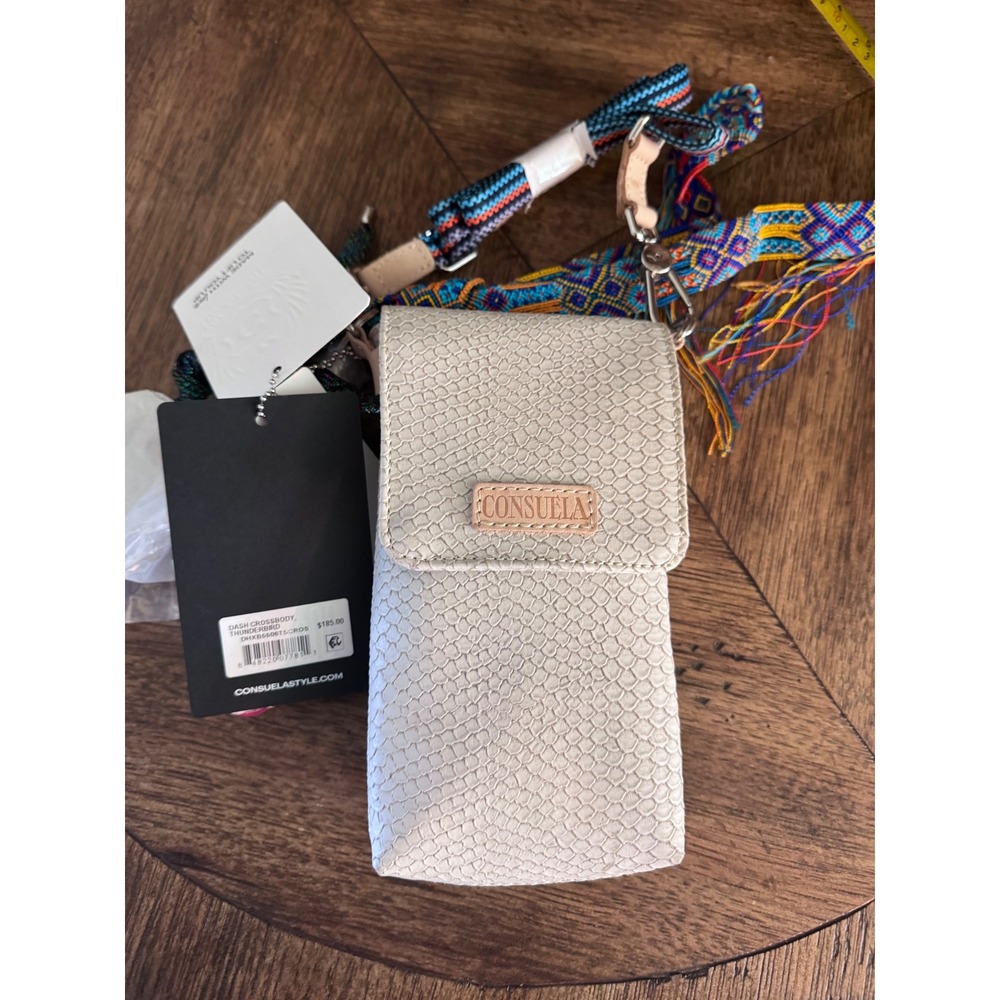Consuela Dash Crossbody Thunderbird Snakeskin Phone Bag DHXB5506TSCROS New - Picture 2 of 9